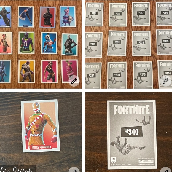 Lot of 116 Random Panini Fortnite Series 1 Stickers/Trading Cards! - Picture 1 of 15